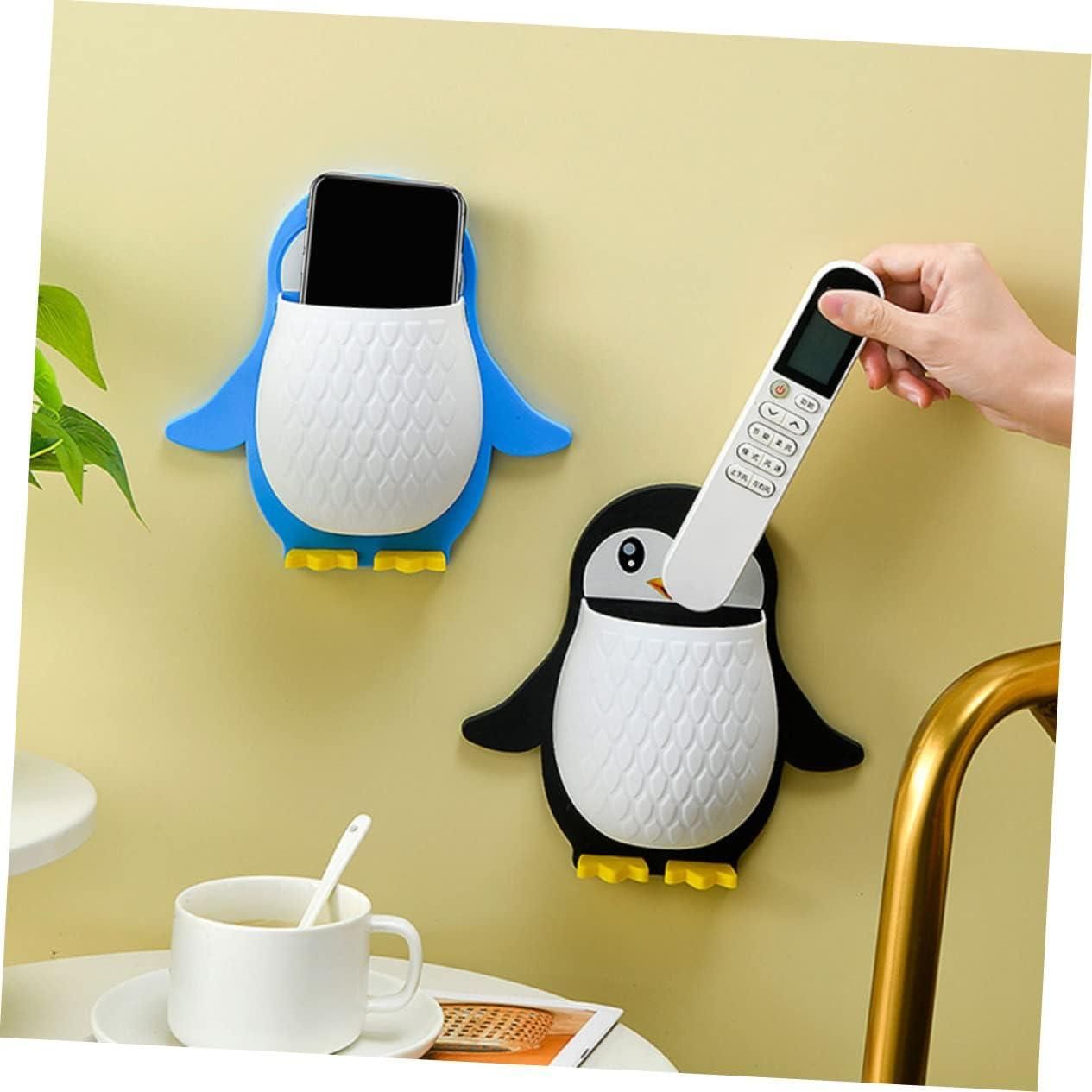 Penguin Storage Box Remote Holder Stand