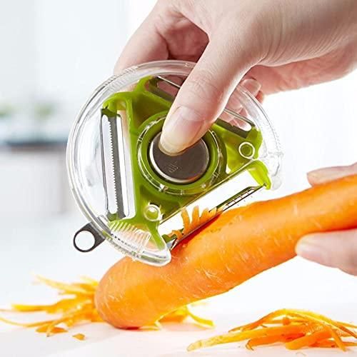 Vegetable Peeler-3 in 1 Magic Rotating Vegetable Peeler